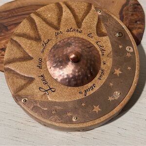 Copper Comfort Candles Candle Holder